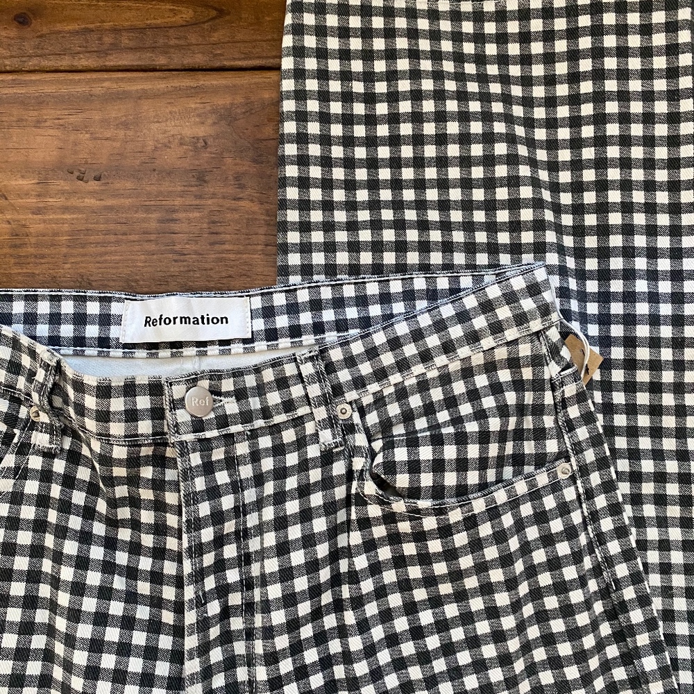 Reformation Fawcett jeans - NWT - Picture 3 of 8